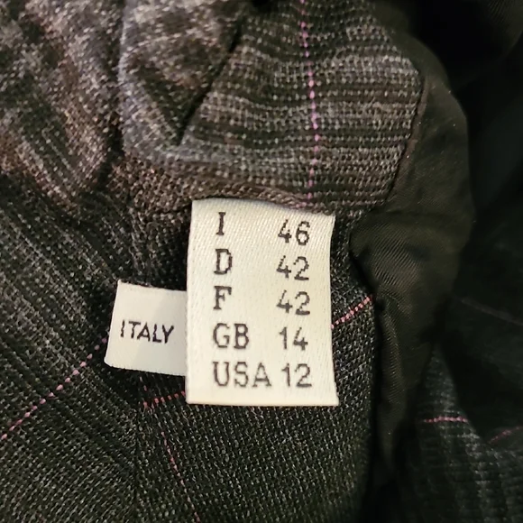 Moschino Black Double-Breasted Blazer